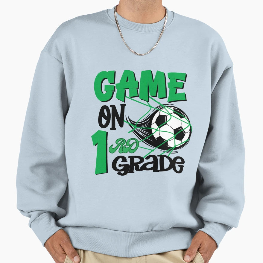 Welcome Back To School Game 3Rd Grade Sweatshirt - Custom Art Print Unisex - T-Shirt, Sweatshirt, Hoodie