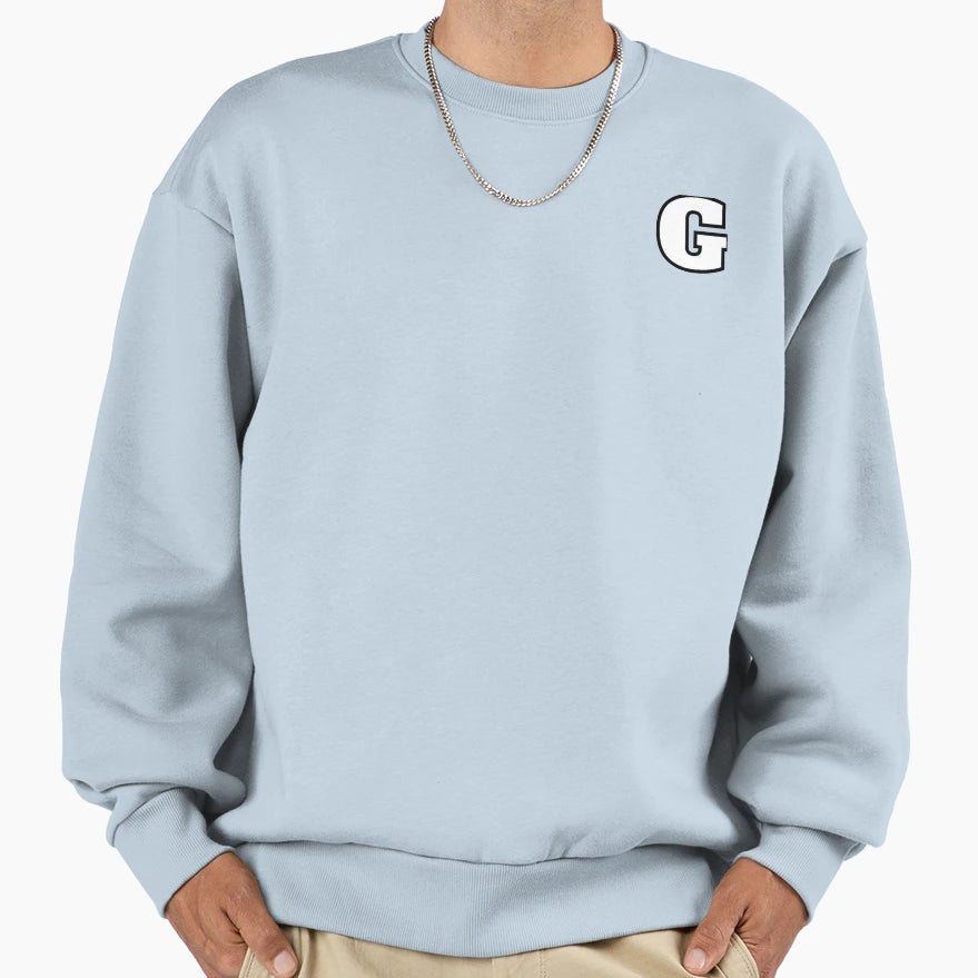 Alphabet Letter G Sweatshirt - Novelty Apparel for Adults - T-Shirt, Sweatshirt, Hoodie