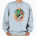 I Love Football Sunset Sweatshirt - Unique Graphic Men Women - T-Shirt, Sweatshirt, Hoodie