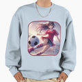 Power Field Football Player Art Sweatshirt - Minimalist Print for Adults - T-Shirt, Sweatshirt, Hoodie
