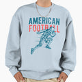 American Football Sweatshirt - Custom Art Print for Adults - T-Shirt, Sweatshirt, Hoodie