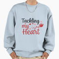 Tackling My Heart Sweatshirt - Fun Novelty Design Unisex - T-Shirt, Sweatshirt, Hoodie