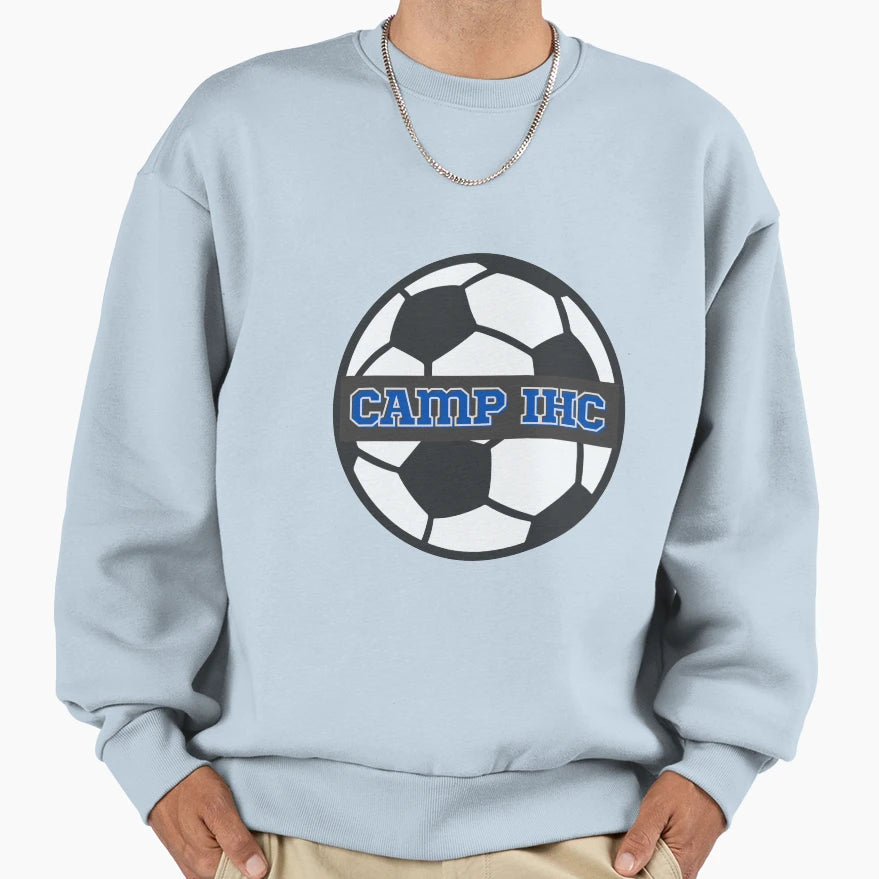 Camp Ihc Soccer Ball Sweatshirt - Custom Art Print for Adults - T-Shirt, Sweatshirt, Hoodie