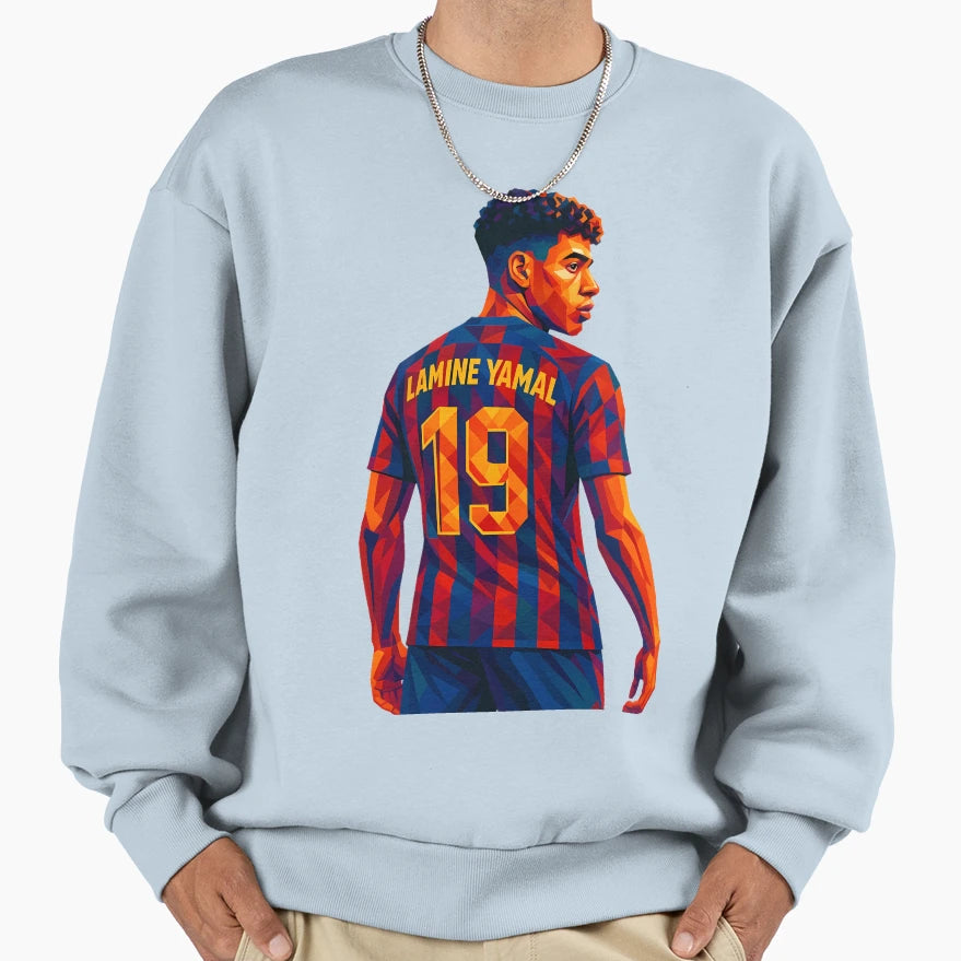 Lamine Yamal Sweatshirt - Novelty Apparel for Adults - T-Shirt, Sweatshirt, Hoodie