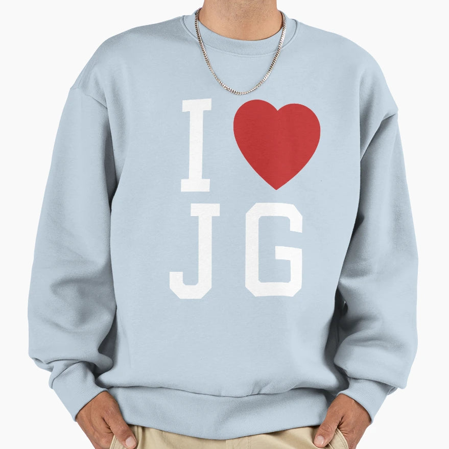 I Love James Gunn Sweatshirt - Unique Graphic for Adults - T-Shirt, Sweatshirt, Hoodie