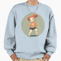 Carefree Soccer Gurl Sweatshirt - Unique Graphic for Adults - T-Shirt, Sweatshirt, Hoodie