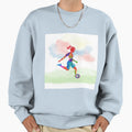 Soccer Colorful Sweatshirt - Minimalist Print Men Women - T-Shirt, Sweatshirt, Hoodie