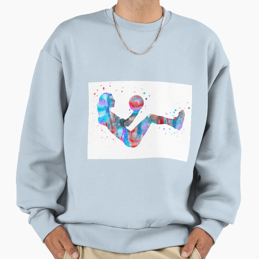 Gym Sweatshirt - Custom Art Print Men Women - T-Shirt, Sweatshirt, Hoodie