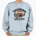 Copy Bleached Touchdown Season Sweatshirt - Minimalist Print for Adults - T-Shirt, Sweatshirt, Hoodie