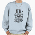 Little Brother Biggest Fan Funny T-Shirt - Custom Art Print Unisex - T-Shirt, Sweatshirt, Hoodie