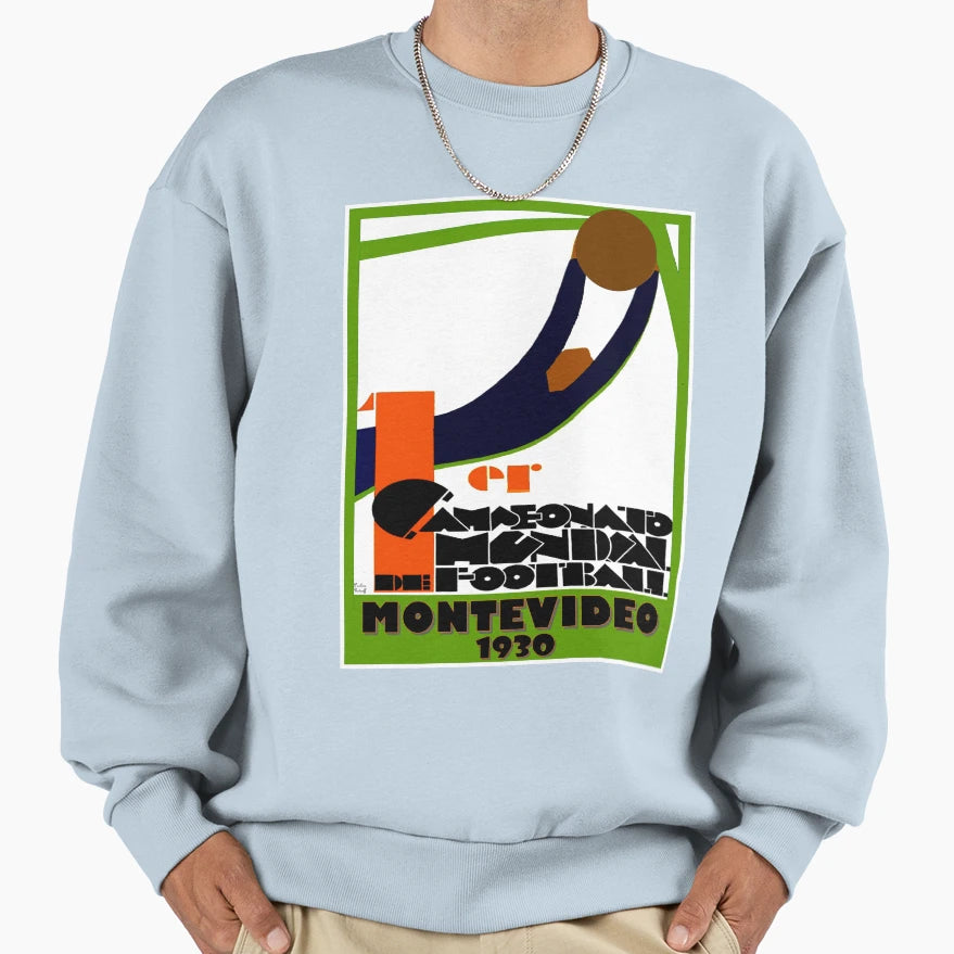 Soccer 1930 Campeonato Mundial Sweatshirt - Trendy Graphic Men Women - T-Shirt, Sweatshirt, Hoodie