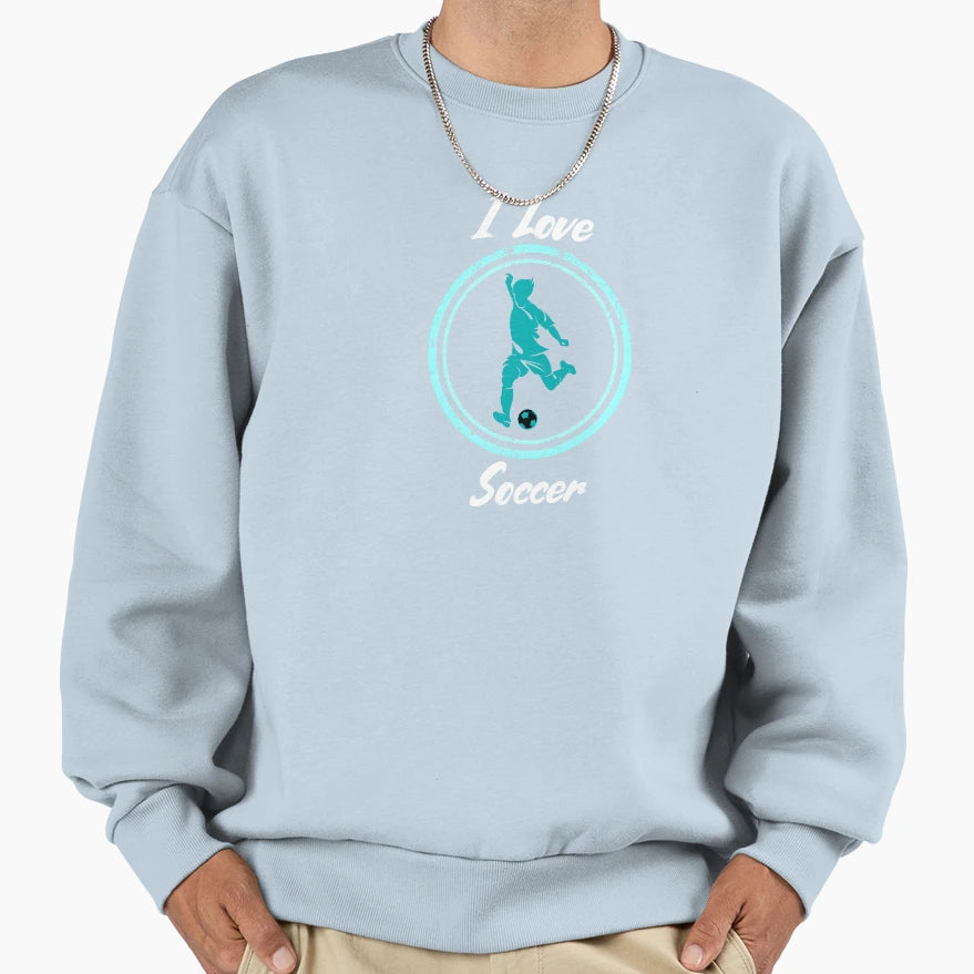 Soccer Awesome Gift Soccer Lovers Sweatshirt - Custom Art Print Men Women - T-Shirt, Sweatshirt, Hoodie