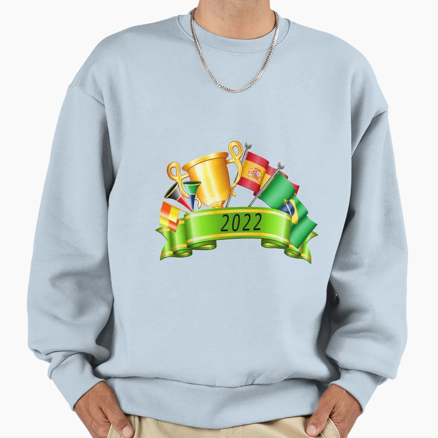 World Cup 2022 Qatar Spain Sweatshirt - Casual Everyday Wear Men Women - T-Shirt, Sweatshirt, Hoodie
