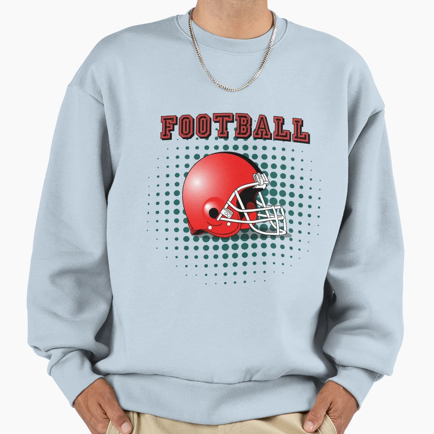 Football Sweatshirt - Custom Art Print Unisex - T-Shirt, Sweatshirt, Hoodie