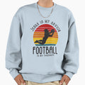 Jesus Is My Savior Football Is My T-Shirt - Custom Art Print for Adults - T-Shirt, Sweatshirt, Hoodie