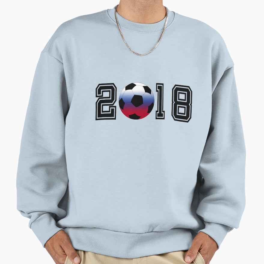 Russia 2018 Sweatshirt - Unique Graphic for Adults - T-Shirt, Sweatshirt, Hoodie
