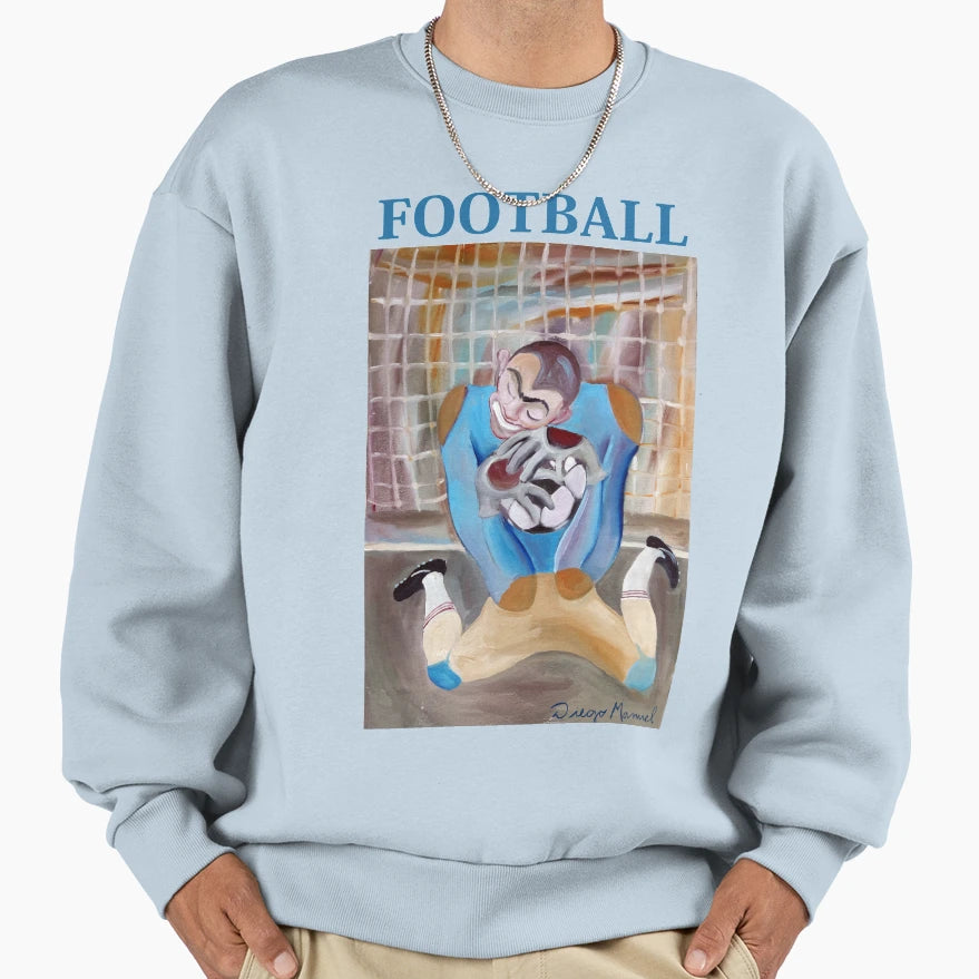 Football Pop Art Sweatshirt - Aesthetic Graphic Unisex - T-Shirt, Sweatshirt, Hoodie