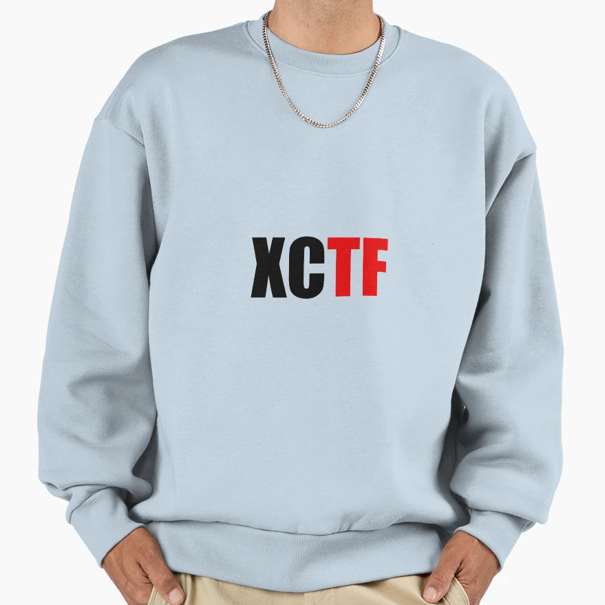 Xctf Black And Red Sweatshirt - Casual Everyday Wear for Adults - T-Shirt, Sweatshirt, Hoodie