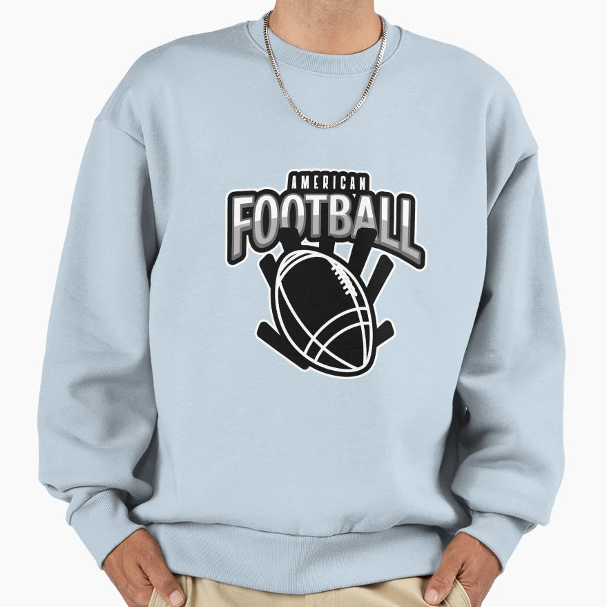 American Football Sweatshirt - Custom Art Print Unisex - T-Shirt, Sweatshirt, Hoodie