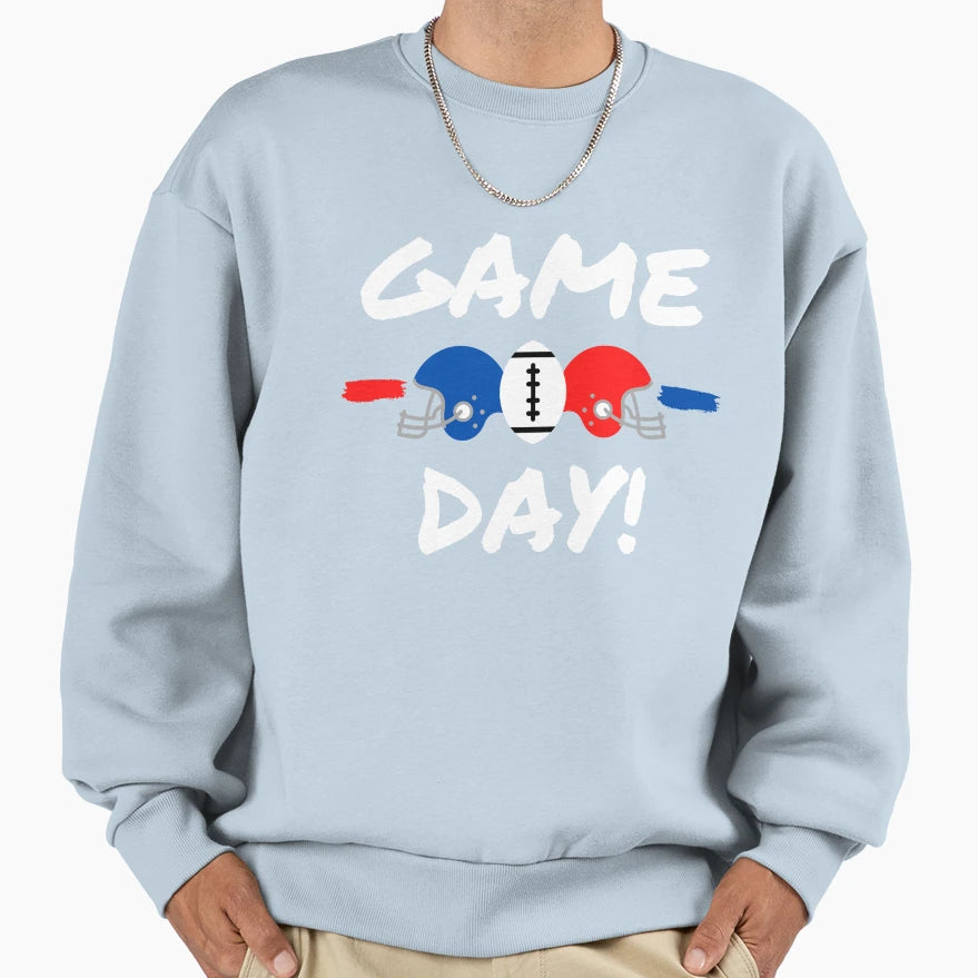 Game Day Football Season Ready Sweatshirt - Casual Everyday Wear Unisex - T-Shirt, Sweatshirt, Hoodie