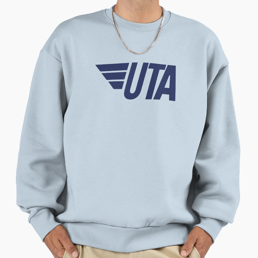 Union De Transport Aeriens Uta Aviation Sweatshirt - Novelty Apparel Unisex - T-Shirt, Sweatshirt, Hoodie