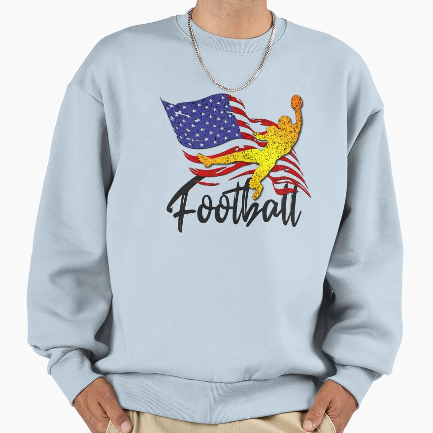 American Football National Sport Sweatshirt - Novelty Apparel Unisex - T-Shirt, Sweatshirt, Hoodie