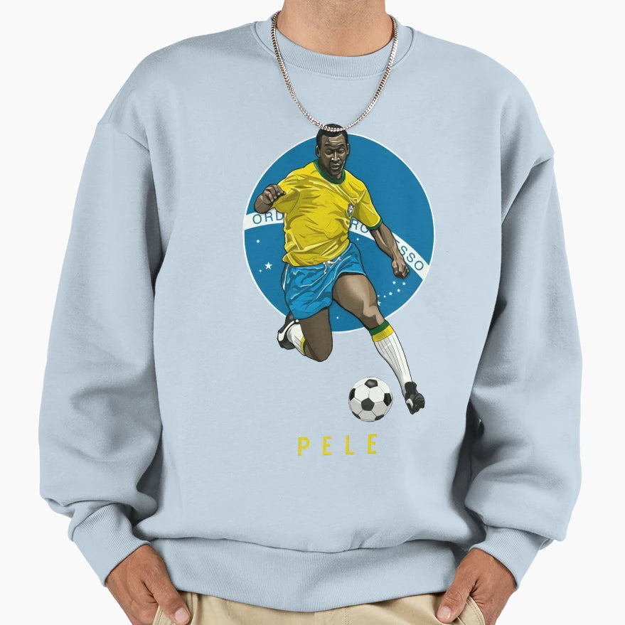 Pele Legend Sweatshirt - Casual Everyday Wear for Adults - T-Shirt, Sweatshirt, Hoodie