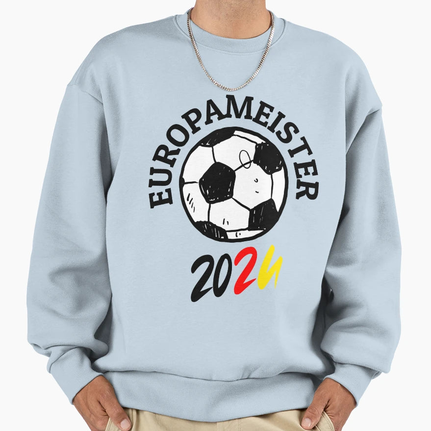 European Champion Germany Fan Em 2024 T-Shirt - Trendy Graphic for Adults - T-Shirt, Sweatshirt, Hoodie