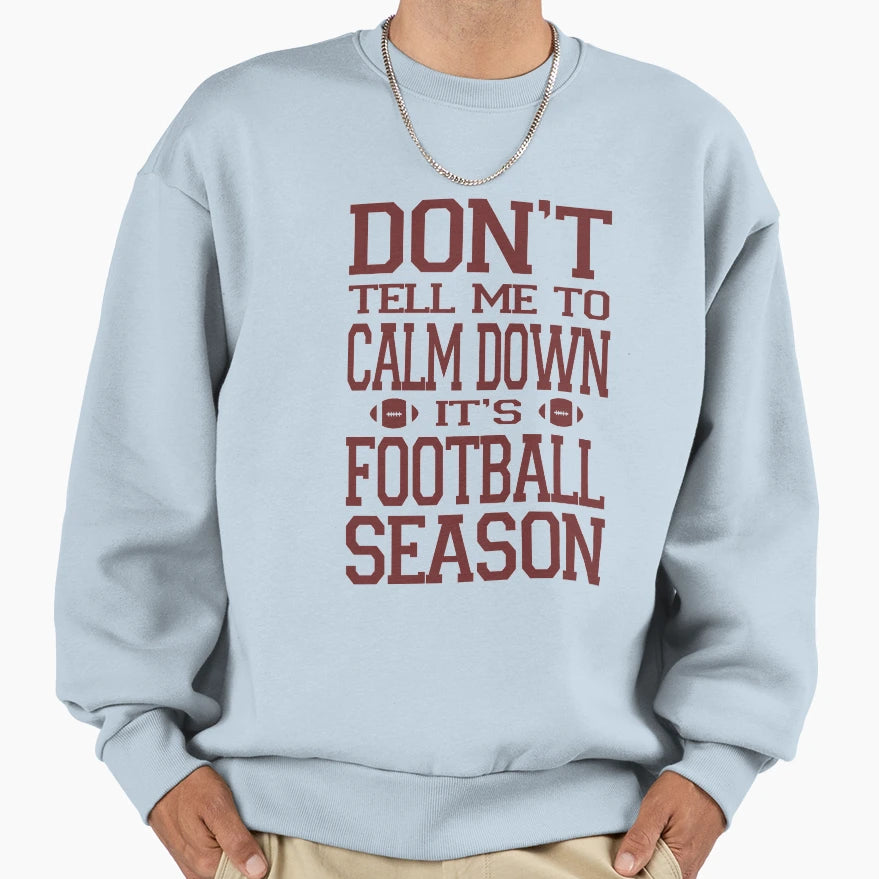 Football Season Sweatshirt - Trendy Graphic for Adults - T-Shirt, Sweatshirt, Hoodie