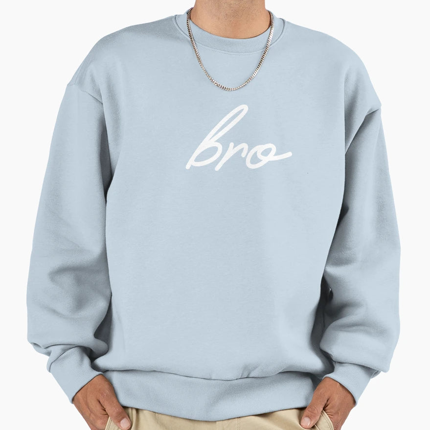 Bro Elegant Texted Family Gift T-Shirt - Trendy Graphic Men Women - T-Shirt, Sweatshirt, Hoodie