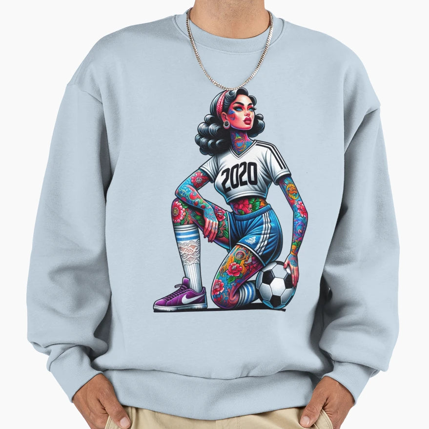 Futbol Player Sweatshirt - Custom Art Print Unisex - T-Shirt, Sweatshirt, Hoodie