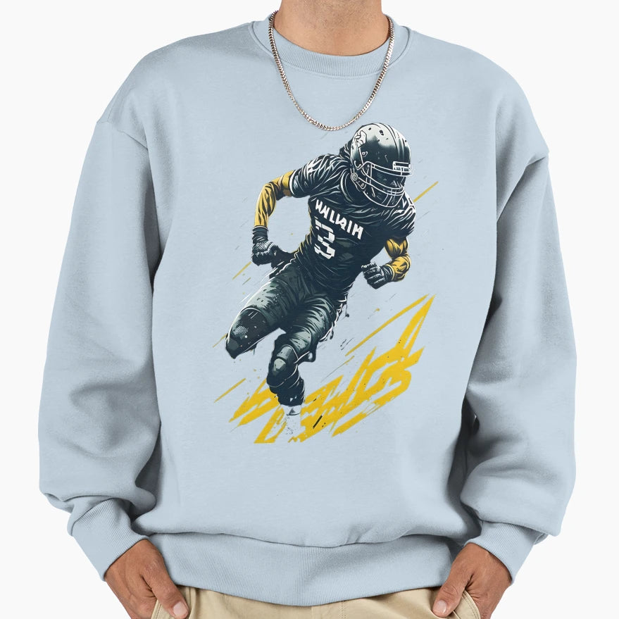 Rugby Reinvented Inspiring Sweatshirt - Aesthetic Graphic Men Women - T-Shirt, Sweatshirt, Hoodie