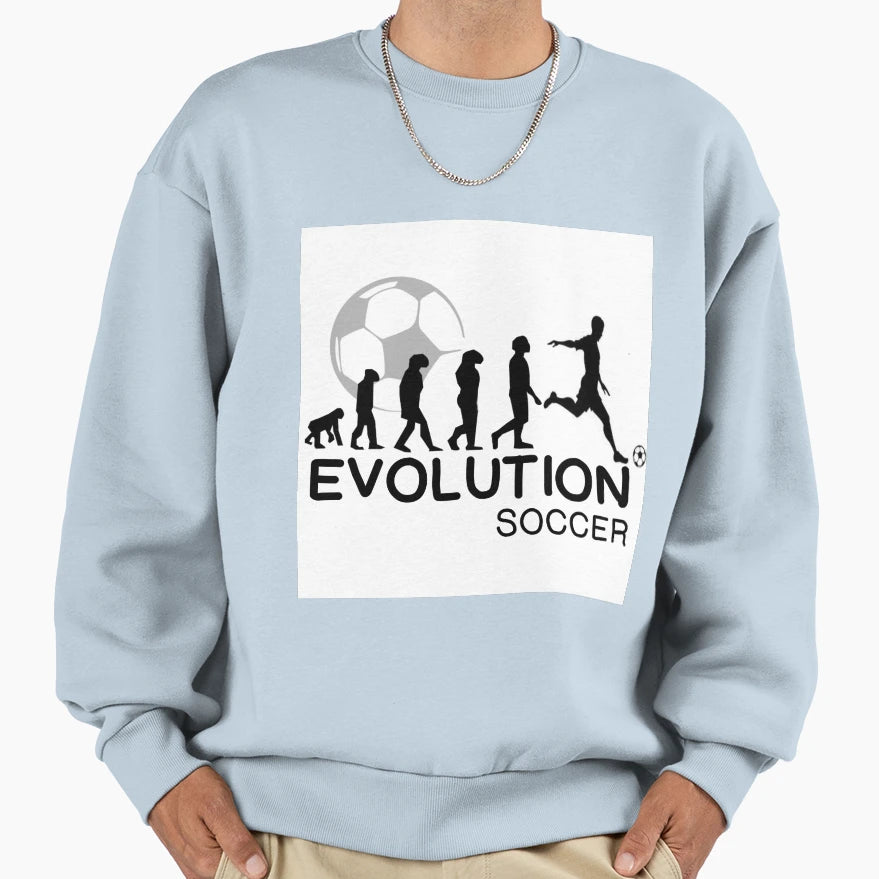 Evolution Soccer Sweatshirt - Streetwear Style for Adults - T-Shirt, Sweatshirt, Hoodie