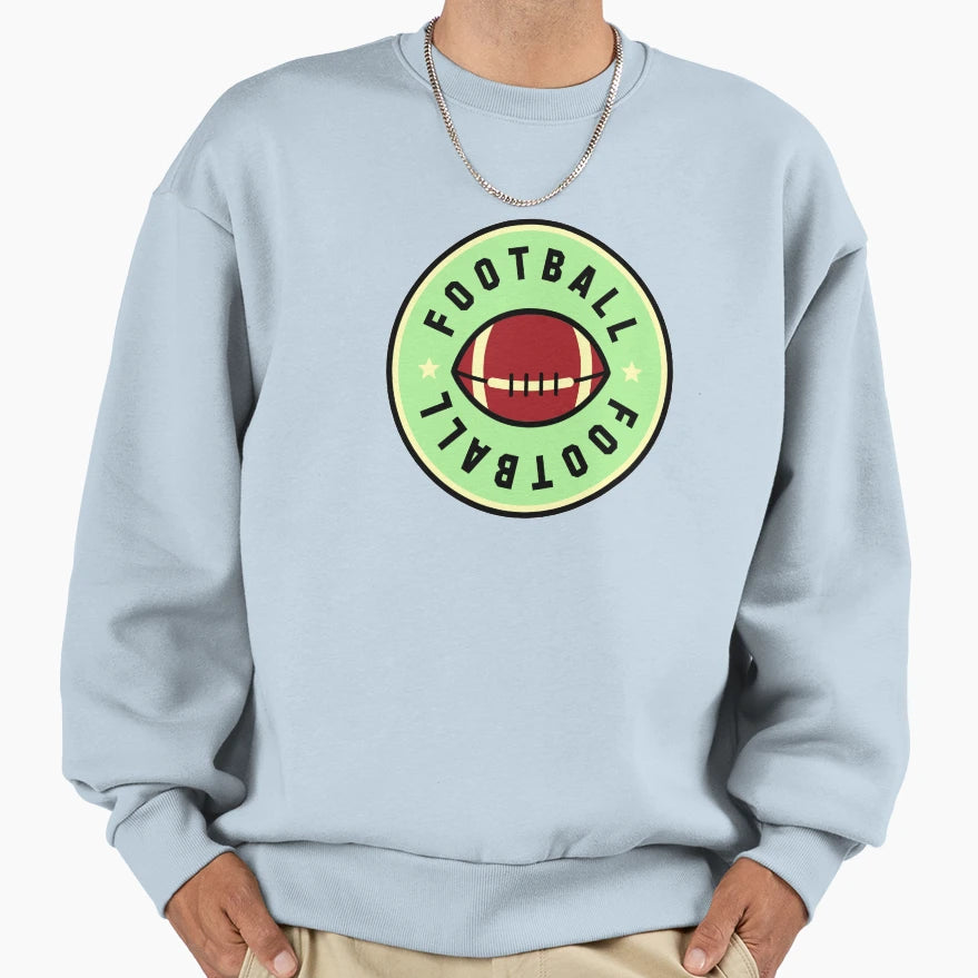 American Football Lover And Fan Sweatshirt - Novelty Apparel for Adults - T-Shirt, Sweatshirt, Hoodie