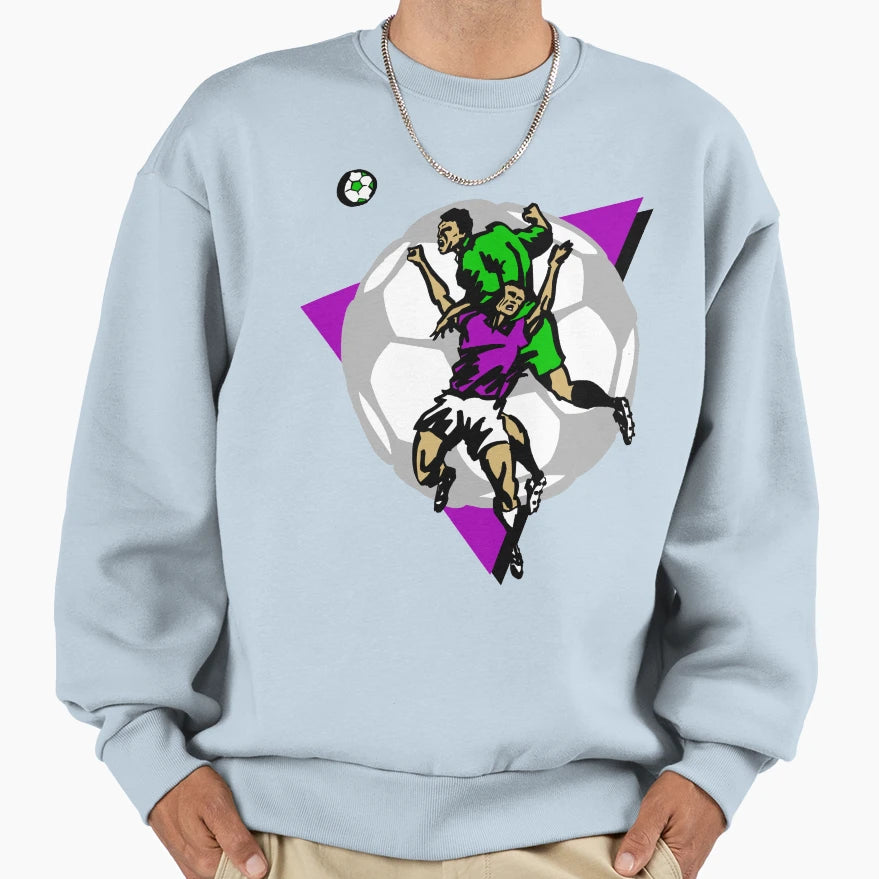 Soccer Sweatshirt - Aesthetic Graphic Men Women - T-Shirt, Sweatshirt, Hoodie