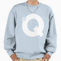 Copy Letter Q Alphabet Initial Sweatshirt - Aesthetic Graphic Men Women - T-Shirt, Sweatshirt, Hoodie