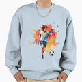 Playing Soccer Football Sweatshirt - Casual Everyday Wear Unisex - T-Shirt, Sweatshirt, Hoodie