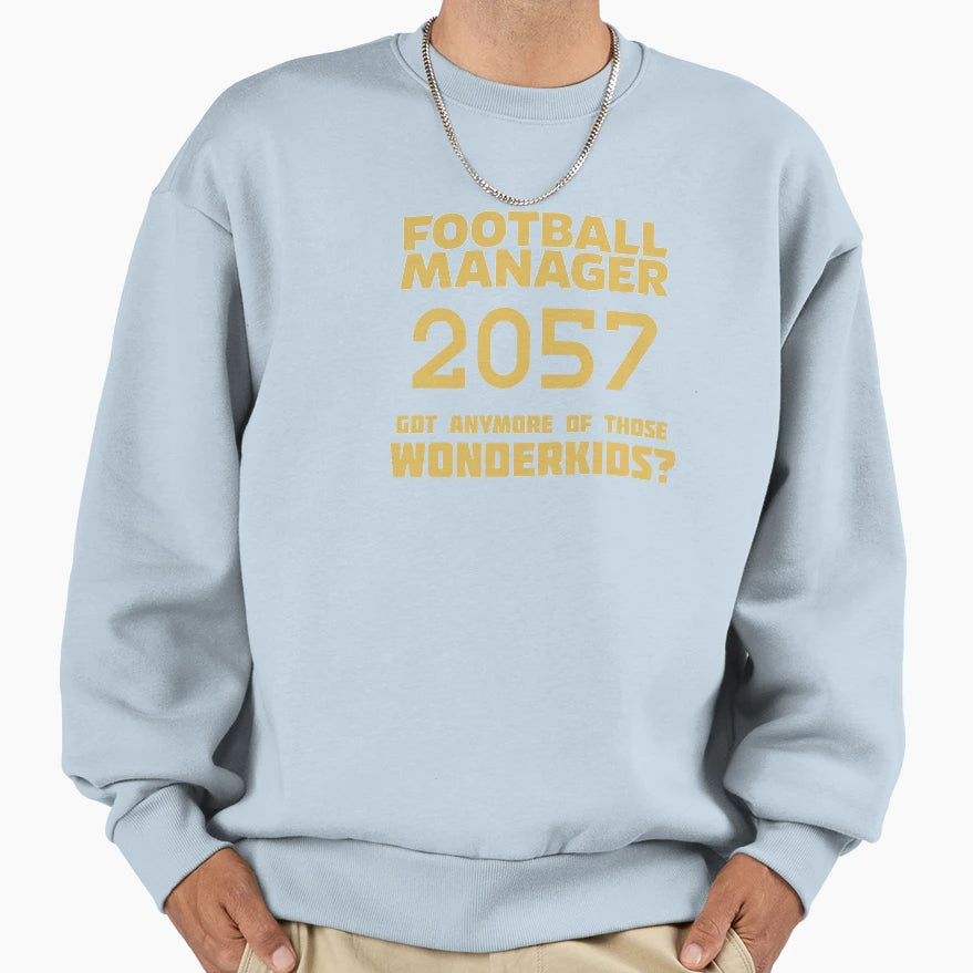 Football Manager Gold Sweatshirt - Custom Art Print Men Women - T-Shirt, Sweatshirt, Hoodie
