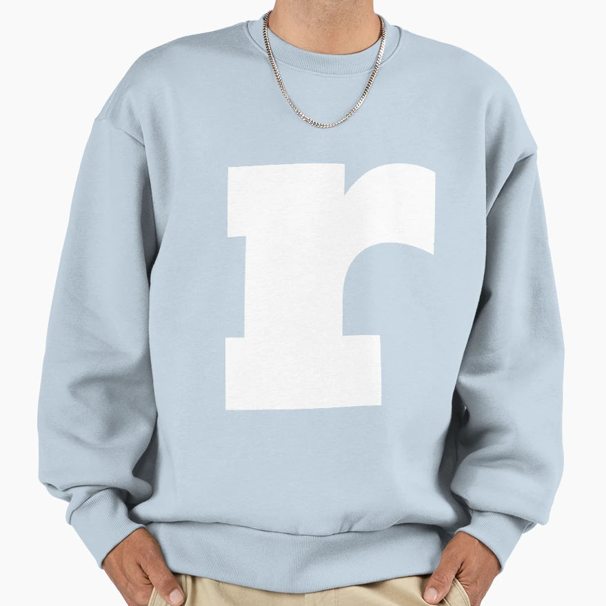 Alphabet R Lowercase Letter R Letter Sweatshirt - Aesthetic Graphic Unisex - T-Shirt, Sweatshirt, Hoodie