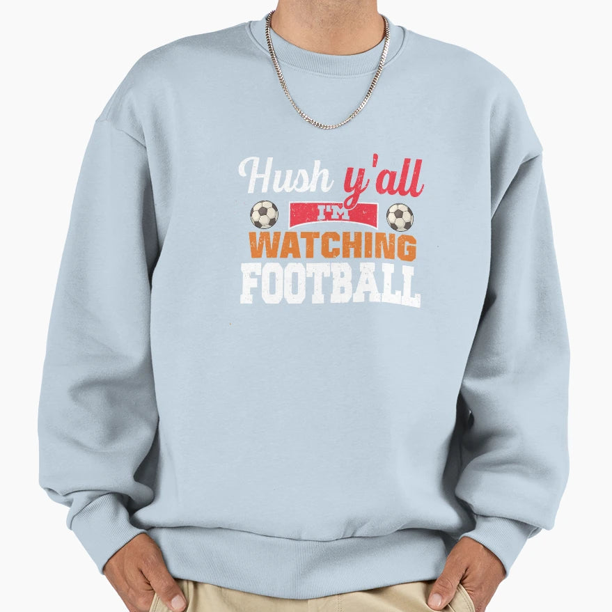 Watching Football Goes Away Playing Field T-Shirt - Unique Graphic Unisex - T-Shirt, Sweatshirt, Hoodie