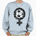 Frauenfu Ball Zweifarbig Sweatshirt - Graphic Print Unisex - T-Shirt, Sweatshirt, Hoodie
