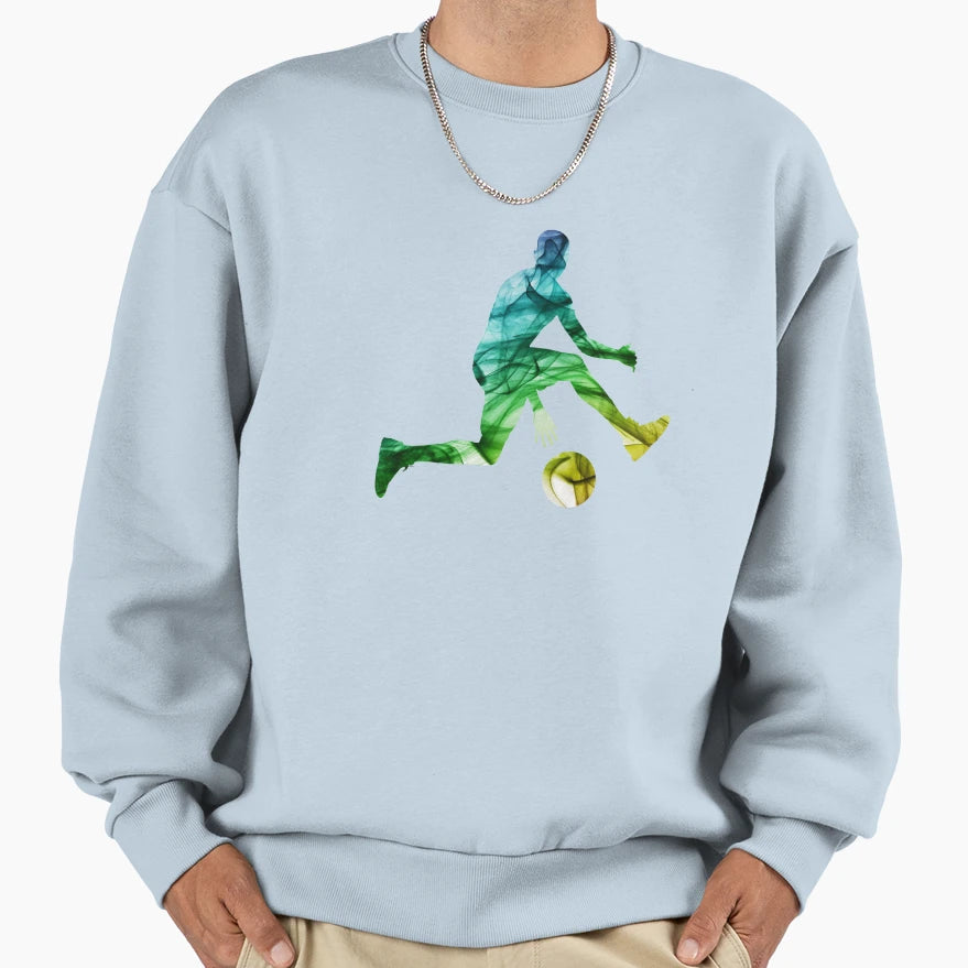 Basketball Basketball Player Colorful Sweatshirt - Graphic Print Unisex - T-Shirt, Sweatshirt, Hoodie