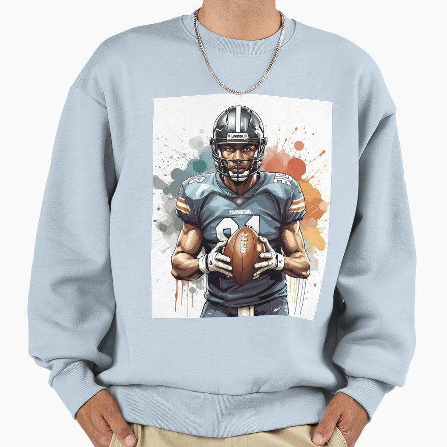 Soccer Player Football Fan College Sweatshirt - Unique Graphic for Adults - T-Shirt, Sweatshirt, Hoodie
