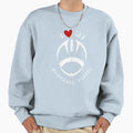 I Love My Football Player Sweatshirt - Graphic Print Men Women - T-Shirt, Sweatshirt, Hoodie
