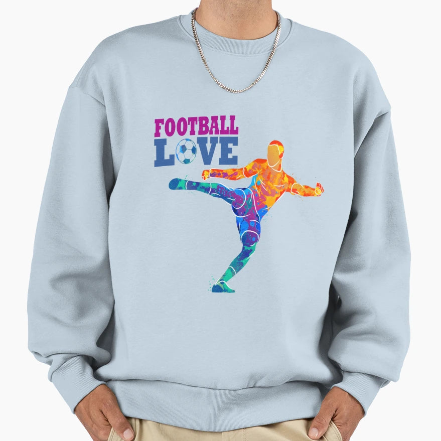 Soccer Love 01 Sweatshirt - Unique Graphic for Adults - T-Shirt, Sweatshirt, Hoodie