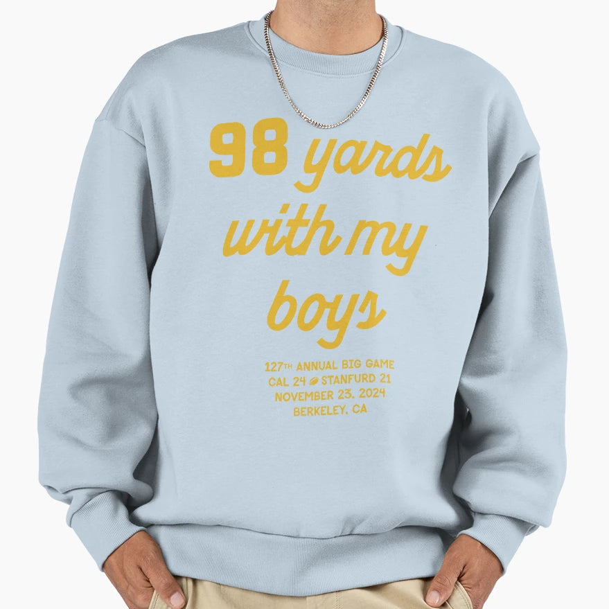 98 Yards My Sweatshirt - Unique Graphic Men Women - T-Shirt, Sweatshirt, Hoodie