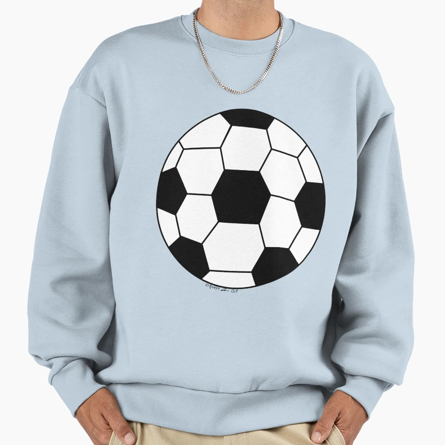 Football Sweatshirt - Casual Everyday Wear Unisex - T-Shirt, Sweatshirt, Hoodie