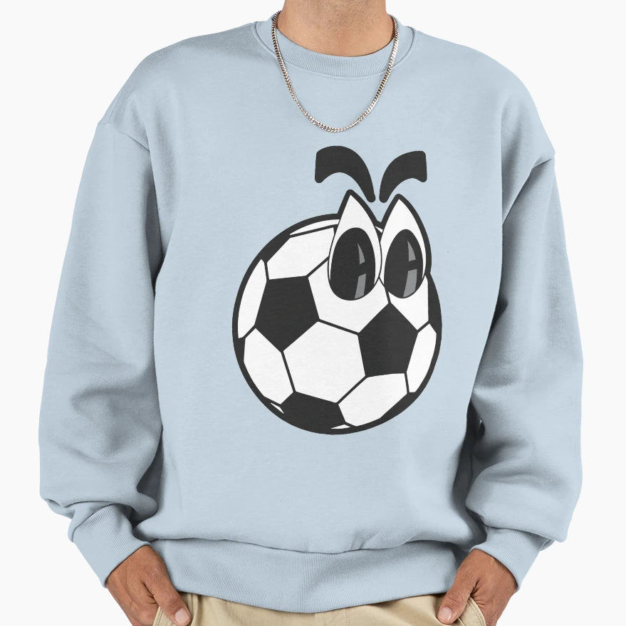Football Football Soccer Player Sweatshirt - Aesthetic Graphic Unisex - T-Shirt, Sweatshirt, Hoodie