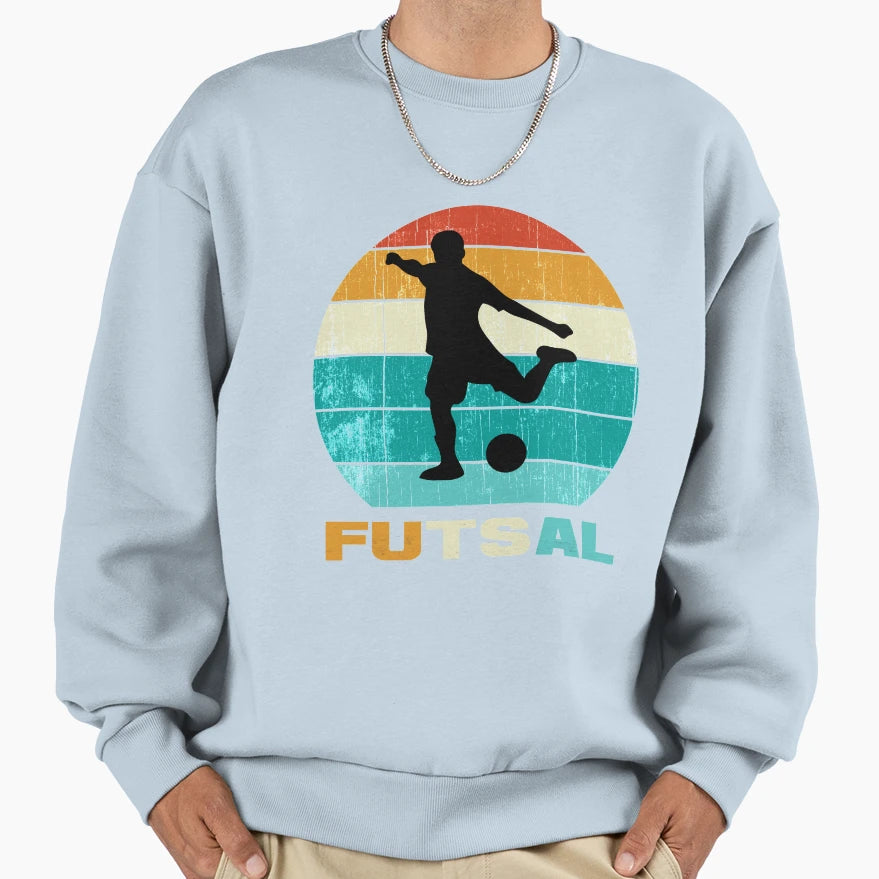 Futsal Gift Futsal Lovers And Sweatshirt - Aesthetic Graphic for Adults - T-Shirt, Sweatshirt, Hoodie