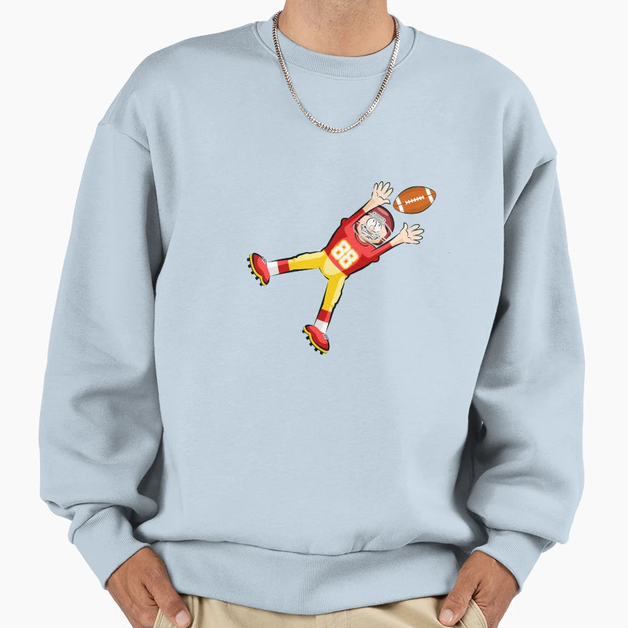 American Football Cartoon 27 41 Sweatshirt - Fun Novelty Design Unisex - T-Shirt, Sweatshirt, Hoodie